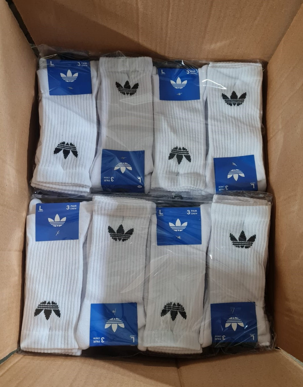 Elevate Comfort: Adidas Crew White Socks Wholesale – Perfect for Retailers & Wholesalers